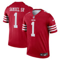 Deebo Samuel Sr San Francisco 49ers  Legend Jersey - Scarlet