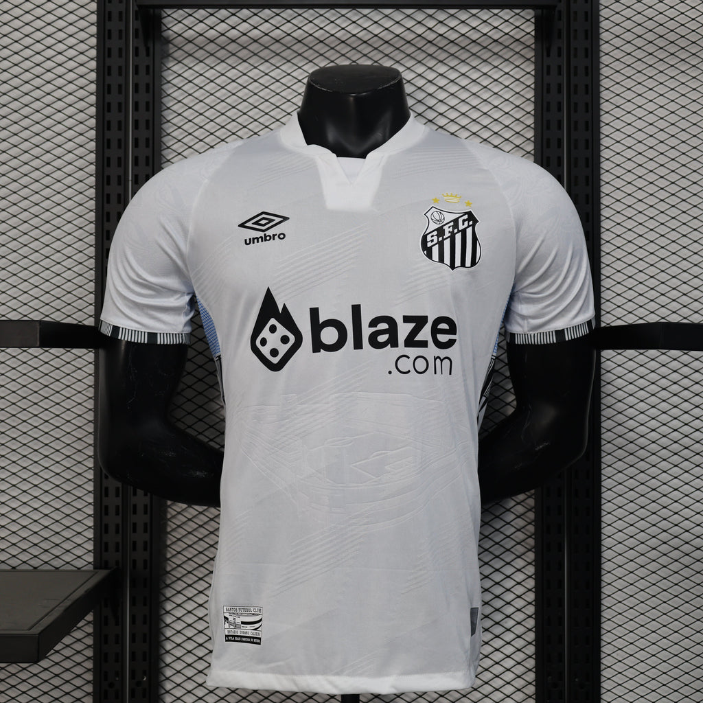 2026 Santos White Home Player Version Jersey
