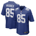 Chris Myarick New York Giants  Game   Jersey - Royal