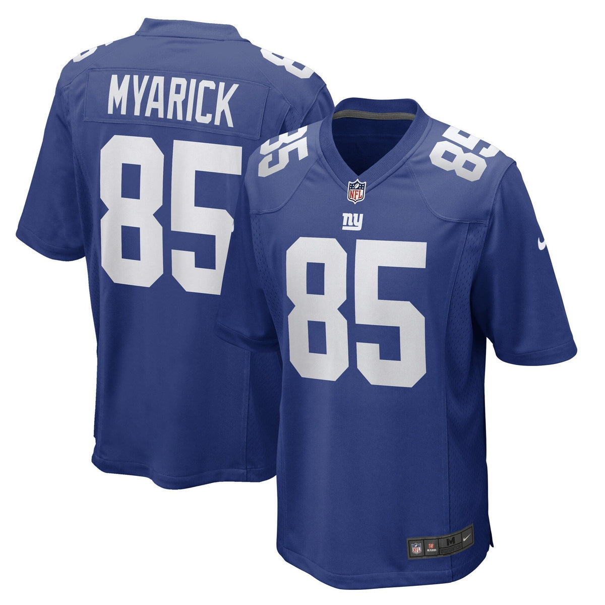 Chris Myarick New York Giants  Game   Jersey - Royal