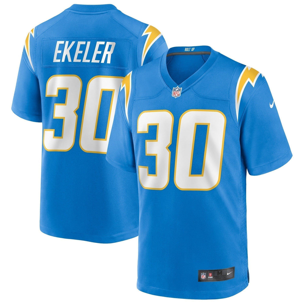 Austin Ekeler Los Angeles Chargers  Game   Jersey - Powder Blue