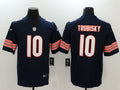 Men's Chicago Bears Mitch Trubisky Navy Game Jersey