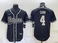 Men's Las Vegas Raiders Derek Carr Black Game Jersey Joint Edition