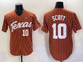 Men's Texas Longhorns Mia Scott Brown Replica Player Jersey