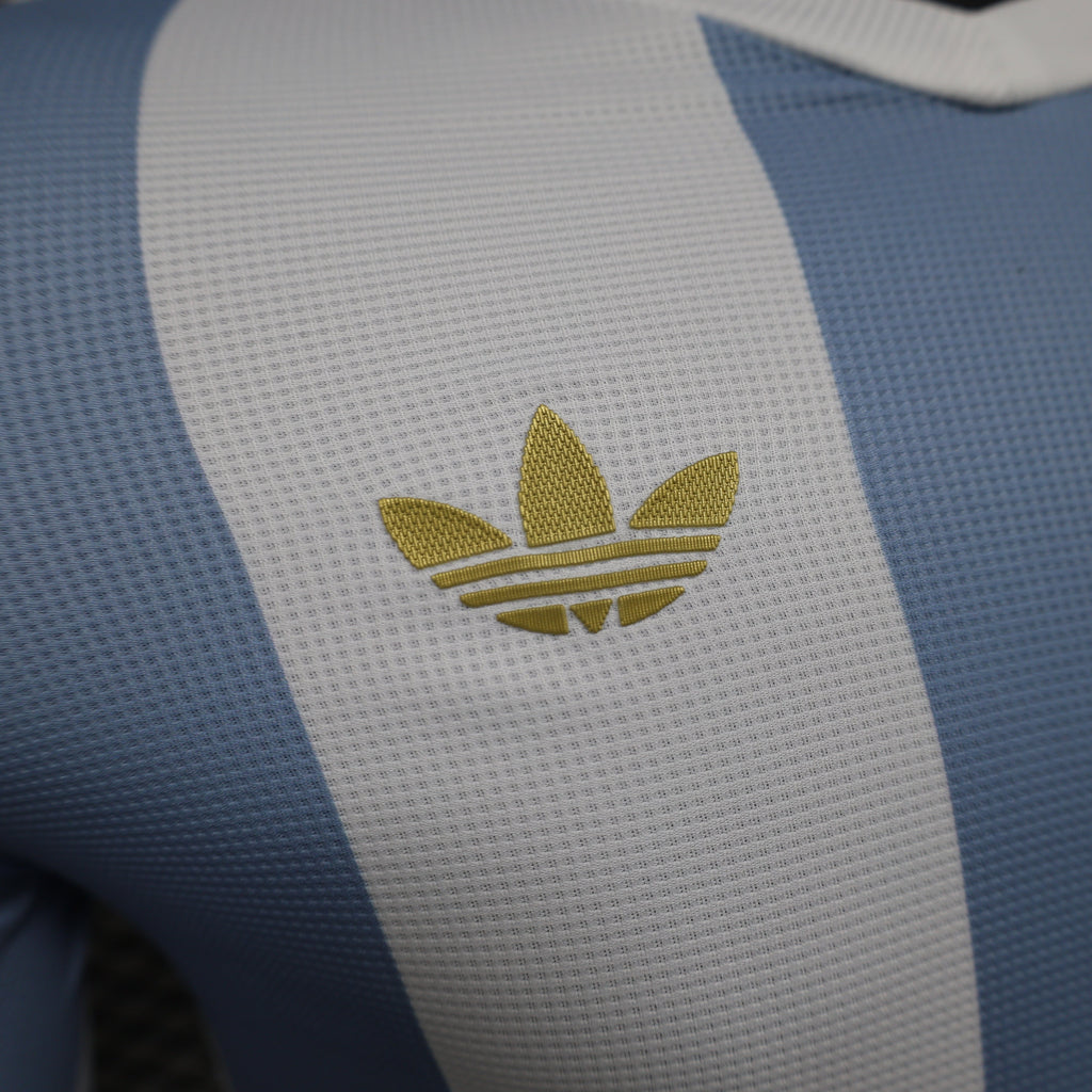 2026 Argentina Anniversary Edition Long-Sleeve Home Player Version Jersey