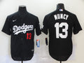 Men's Los Angeles Dodgers Max Muncy Black Stitched Jersey