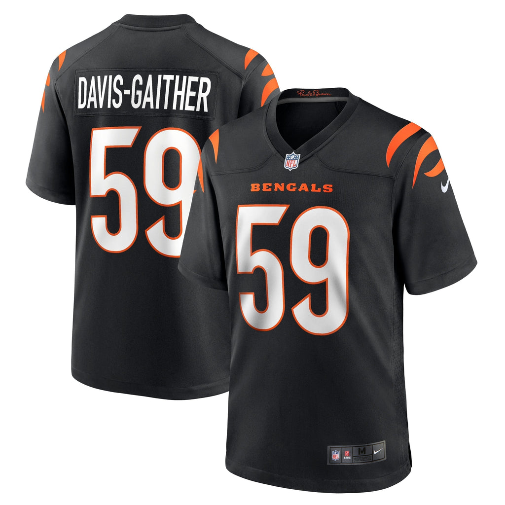 Akeem Davis-Gaither Cincinnati Bengals  Game   Jersey - Black
