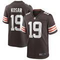 Bernie Kosar Cleveland Browns Game Retired   Jersey - Brown