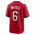 TB.Buccaneers #6 Baker Mayfield Red Team Game Jersey