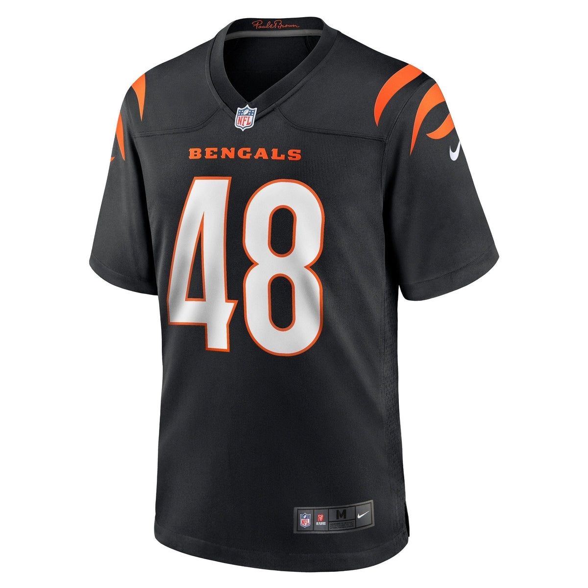 Cal Adomitis Cincinnati Bengals  Game   Jersey - Black