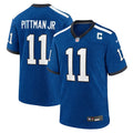 Indiana Nights Michael Pittman Jr. Indianapolis Colts  Alternate Game Jersey - Blue