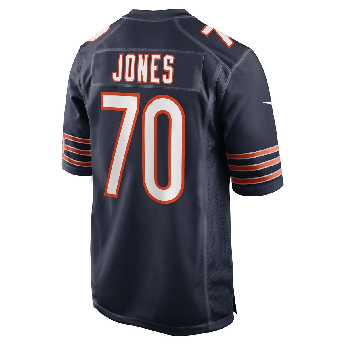 Braxton Jones Chicago Bears Game   Jersey - Navy