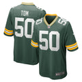 Zach Tom Green Bay Packers  Game   Jersey - Green