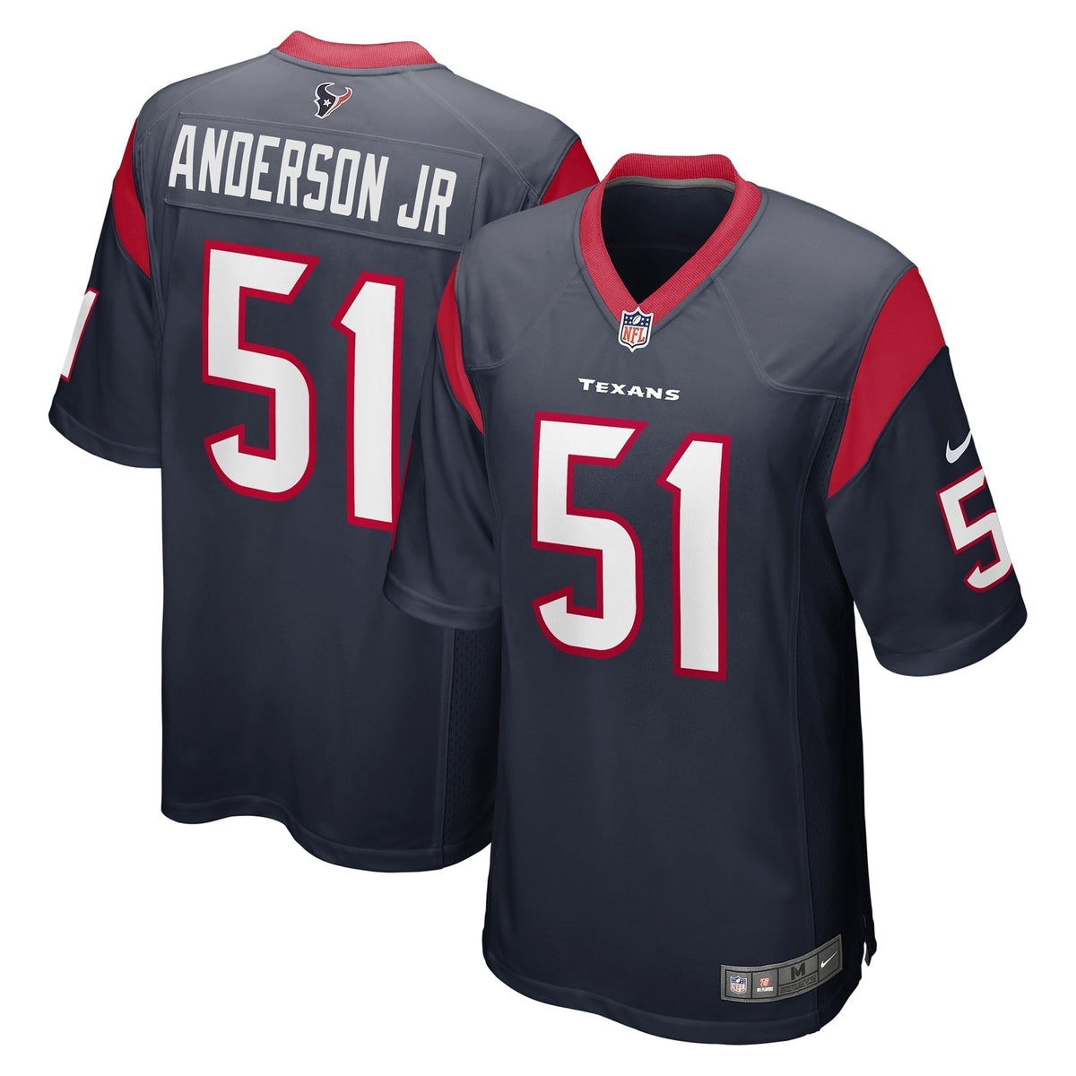 Will Anderson Jr. Houston Texans   Game Jersey - Navy