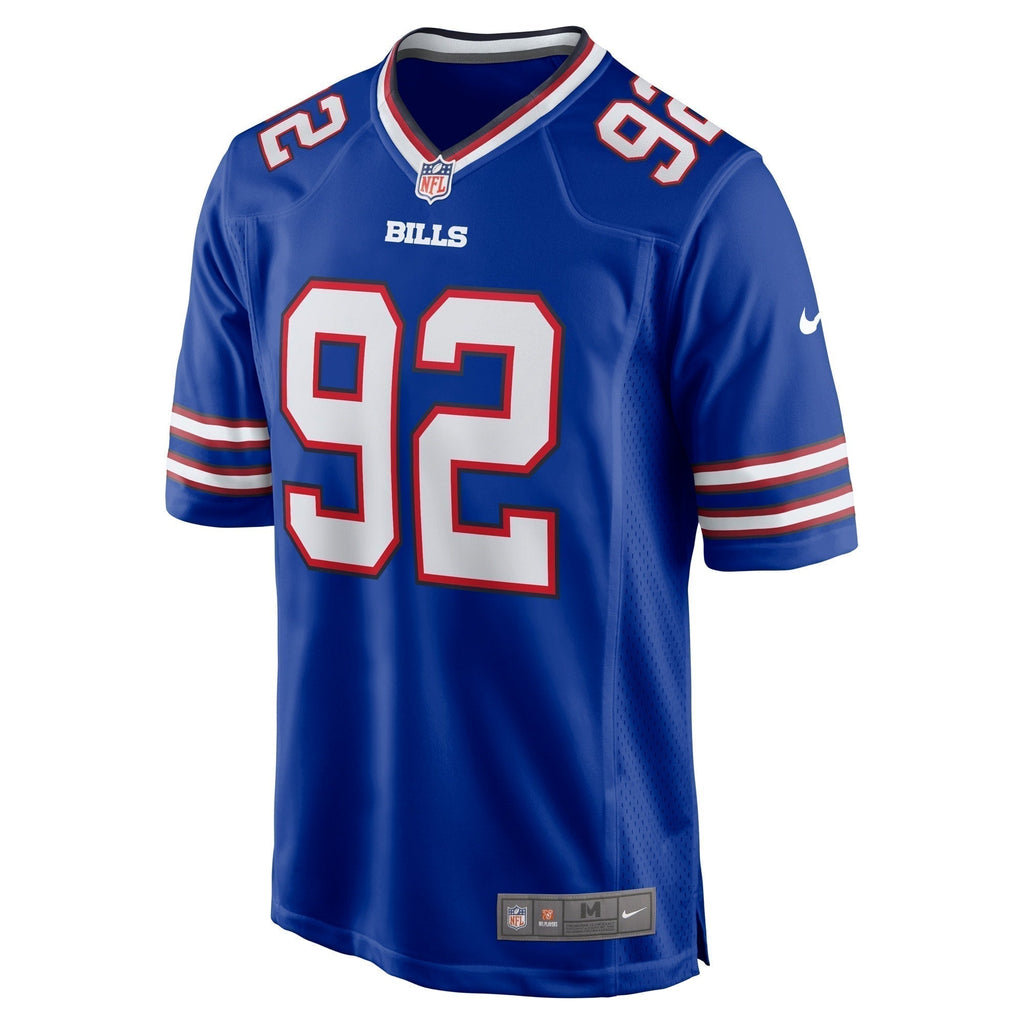 DaQuan Jones Buffalo Bills Game   Jersey - Royal