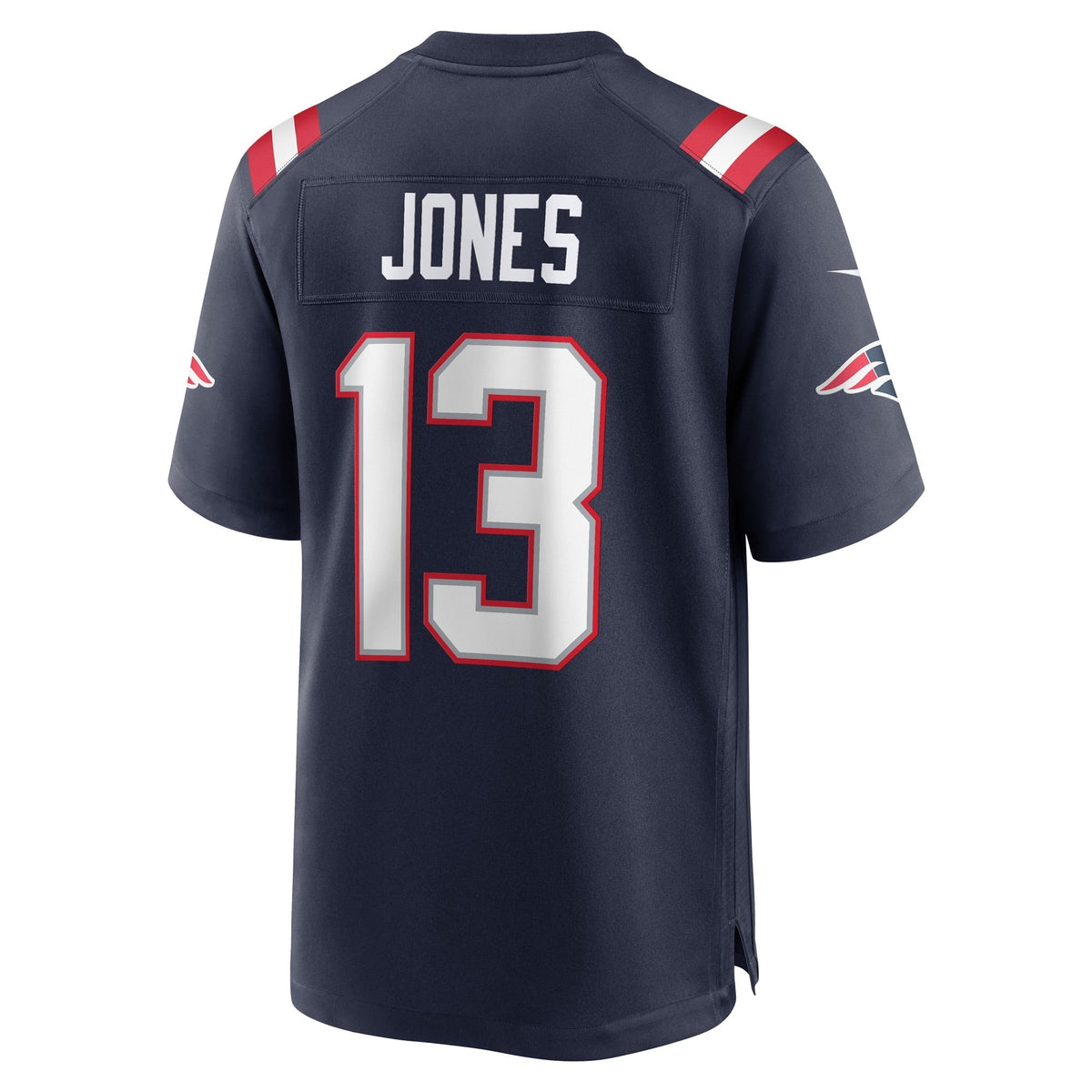 Jack Jones New England Patriots  Game   Jersey - Navy