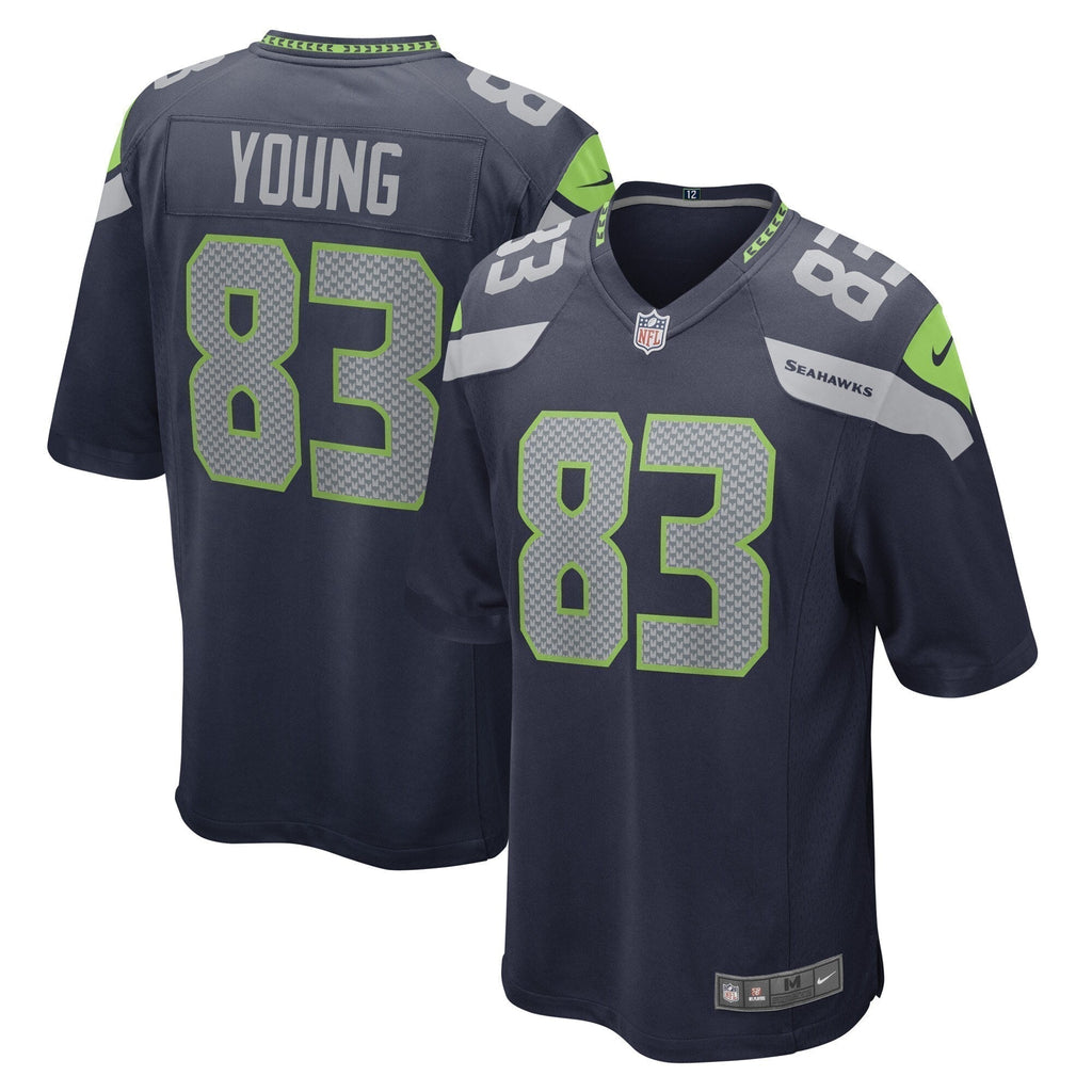 Dareke Young Seattle Seahawks  Game   Jersey - College Navy