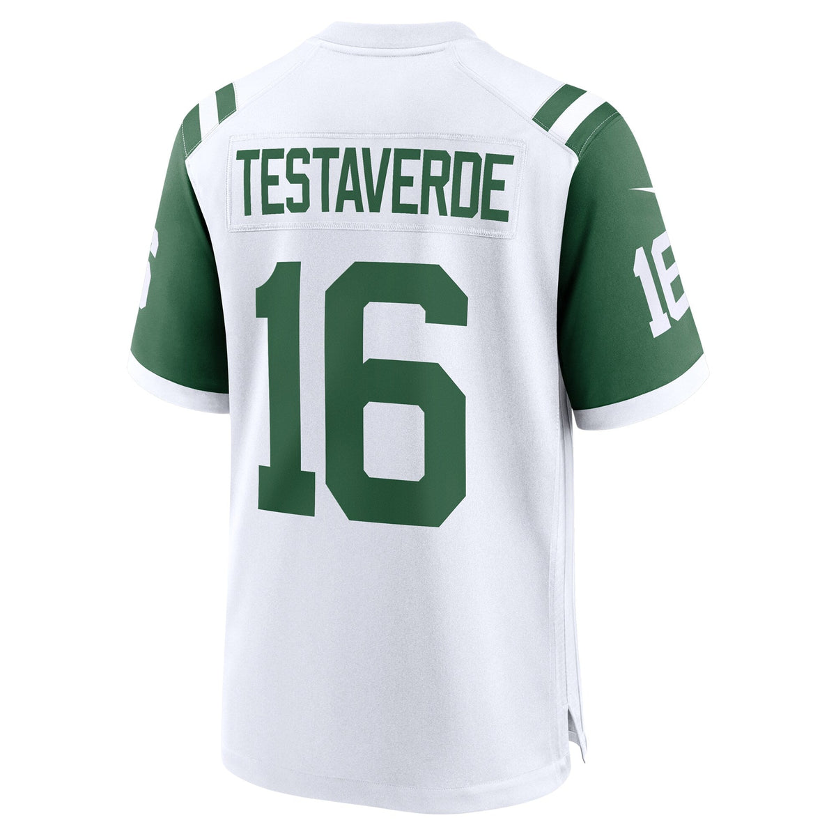 Vinny Testaverde New York Jets  Classic Alternate Retired   Game Jersey - White
