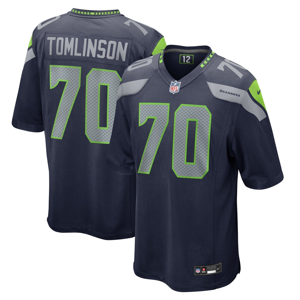 Laken Tomlinson Seattle Seahawks   Game Jersey -  College Navy