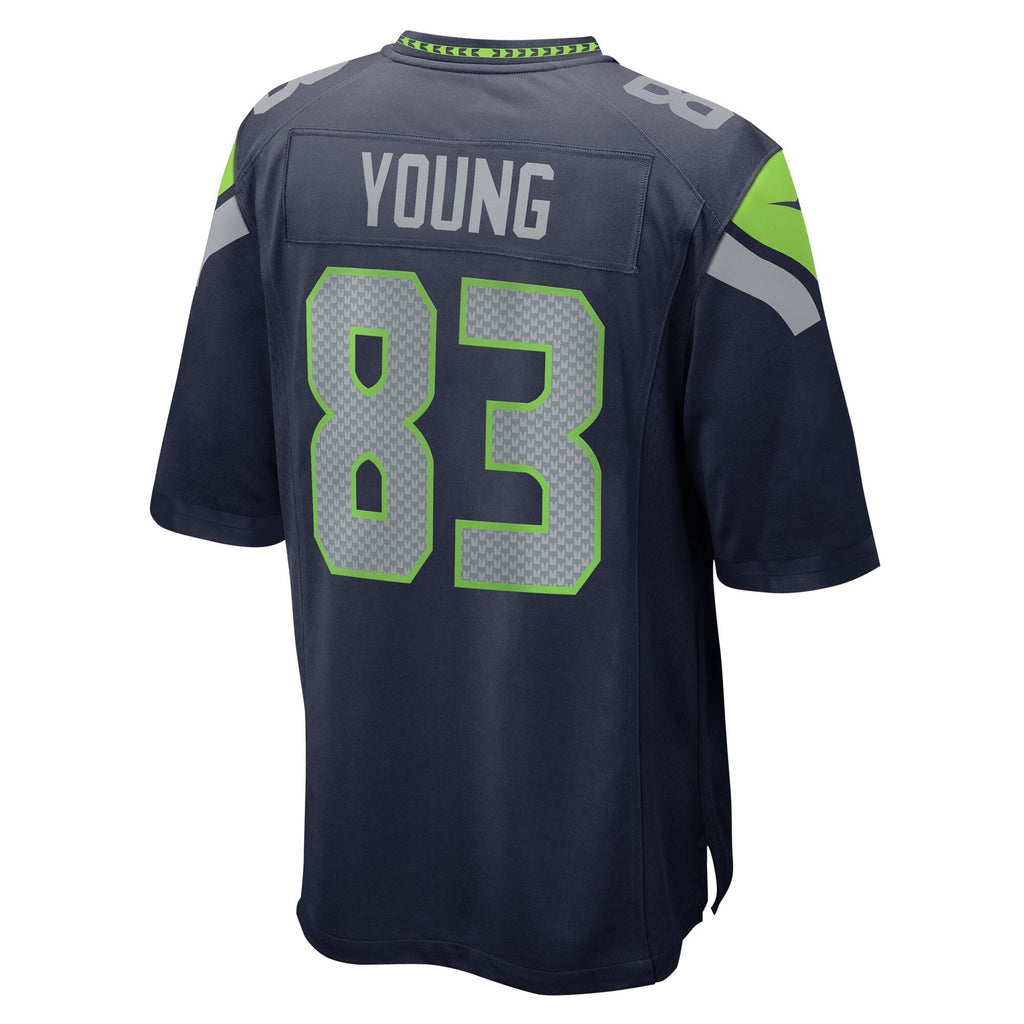 Dareke Young Seattle Seahawks   Game Jersey -  College Navy