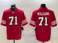 Men's San Francisco 49ers Trent Williams Scarlet Player Game Jersey