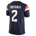 D.Broncos #2 Patrick Surtain II Navy Mile High Collection Vapor F.U.S.E. Limited Jersey