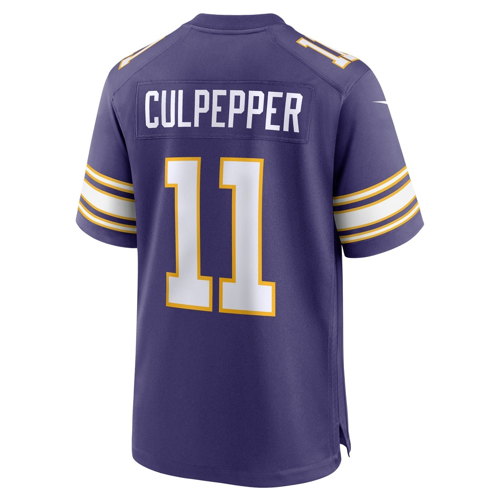 Daunte Culpepper Minnesota Vikings  Classic Retired   Game Jersey - Purple