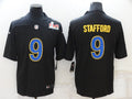 Men's Los Angeles Rams Matthew Stafford Black Game Jersey