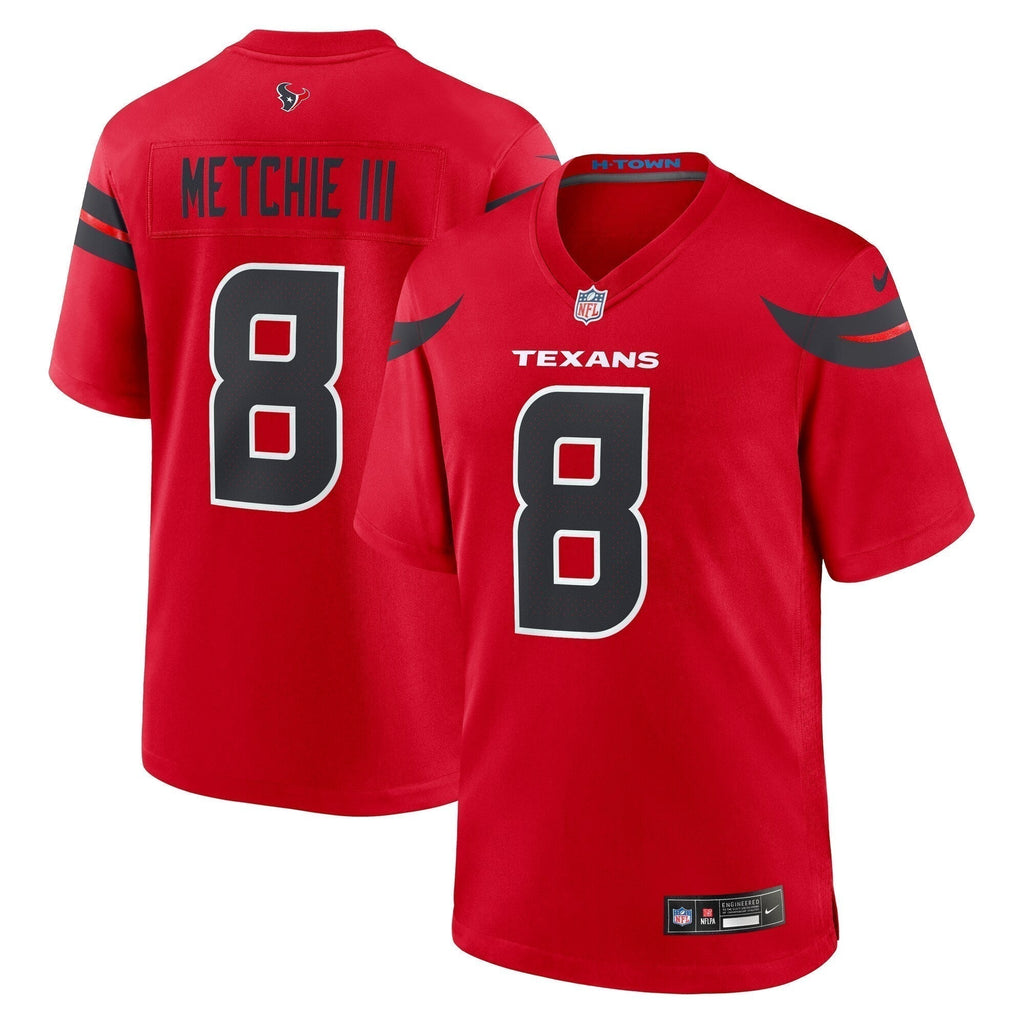 John Metchie III Houston Texans  Alternate Game Jersey -  Red