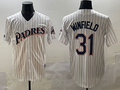 Men's San Diego Padres Dave Winfield White Replica Player Jersey