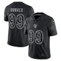 Aaron Donald Los Angeles Rams  RFLCTV Limited Jersey - Black