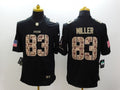 Men's Pittsburgh Steelers Heath Miller #83 Black Game Player Jerseys