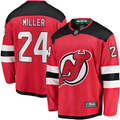 Men's New Jersey1 Devils Colin Miller #24 Red Player Game Jersey1