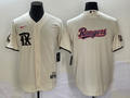 Men's Texas Rangers Cream 2023 City Connect Replica Jersey1