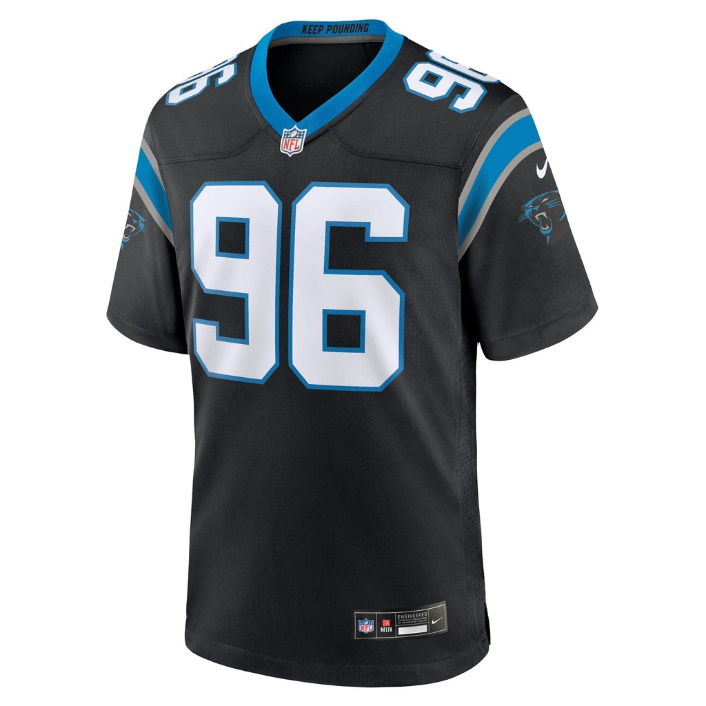 DeShawn Williams Carolina Panthers  Game   Jersey - Black
