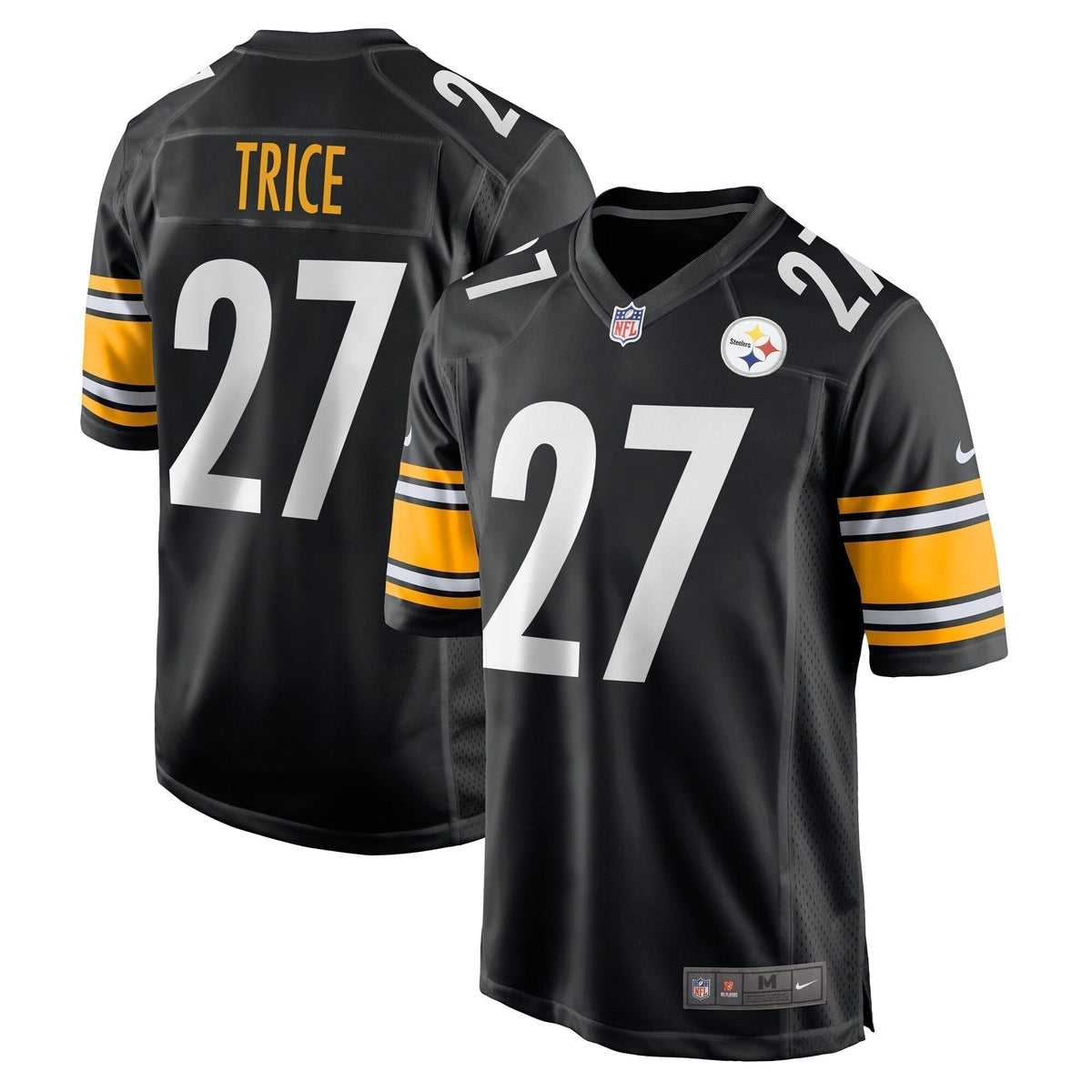 Cory Trice Pittsburgh Steelers   Game Jersey -  Black