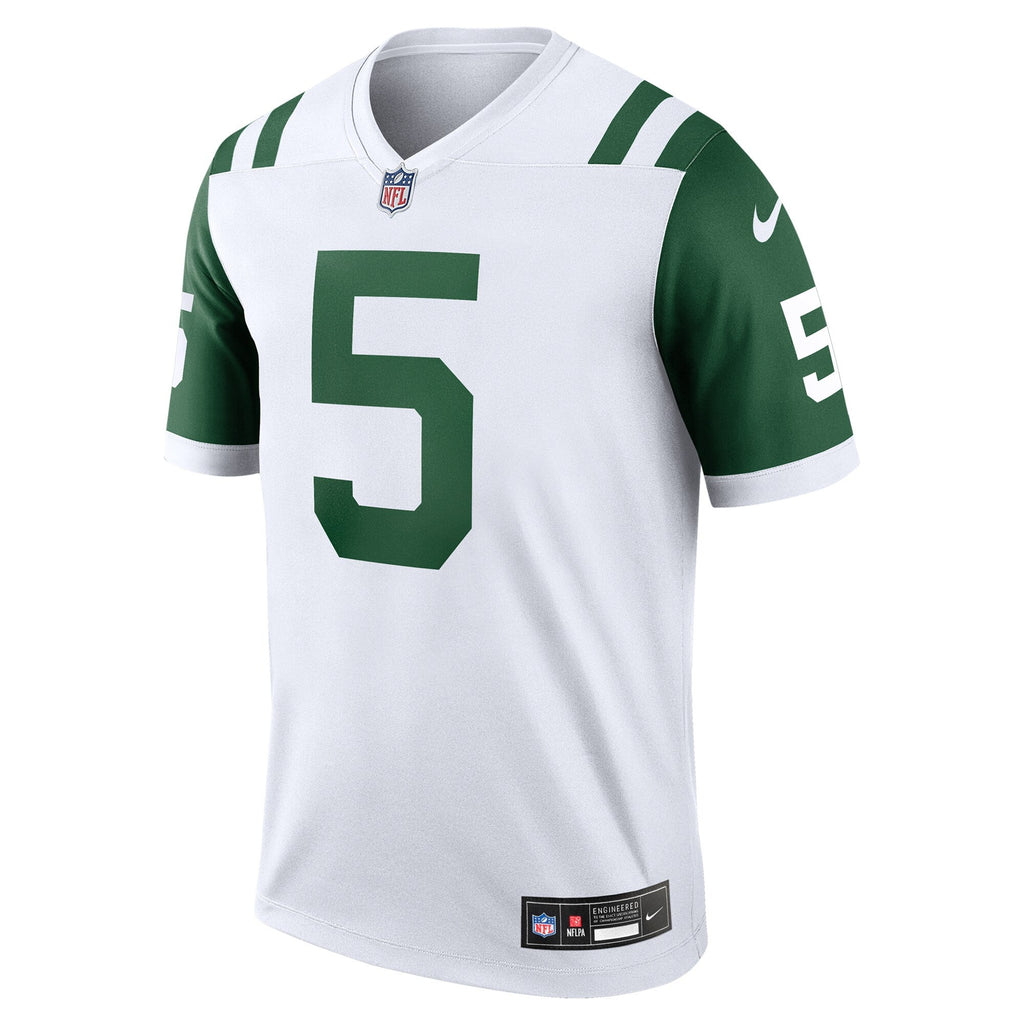 Garrett Wilson New York Jets  Classic Alternate Legend Jersey - White