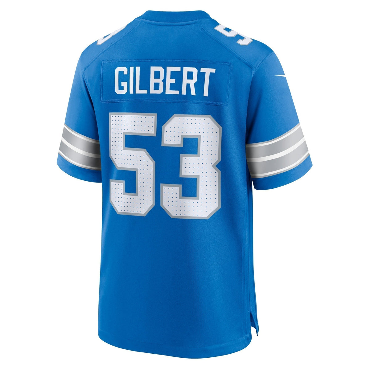 DaRon Gilbert Detroit Lions  Game Jersey -  Blue