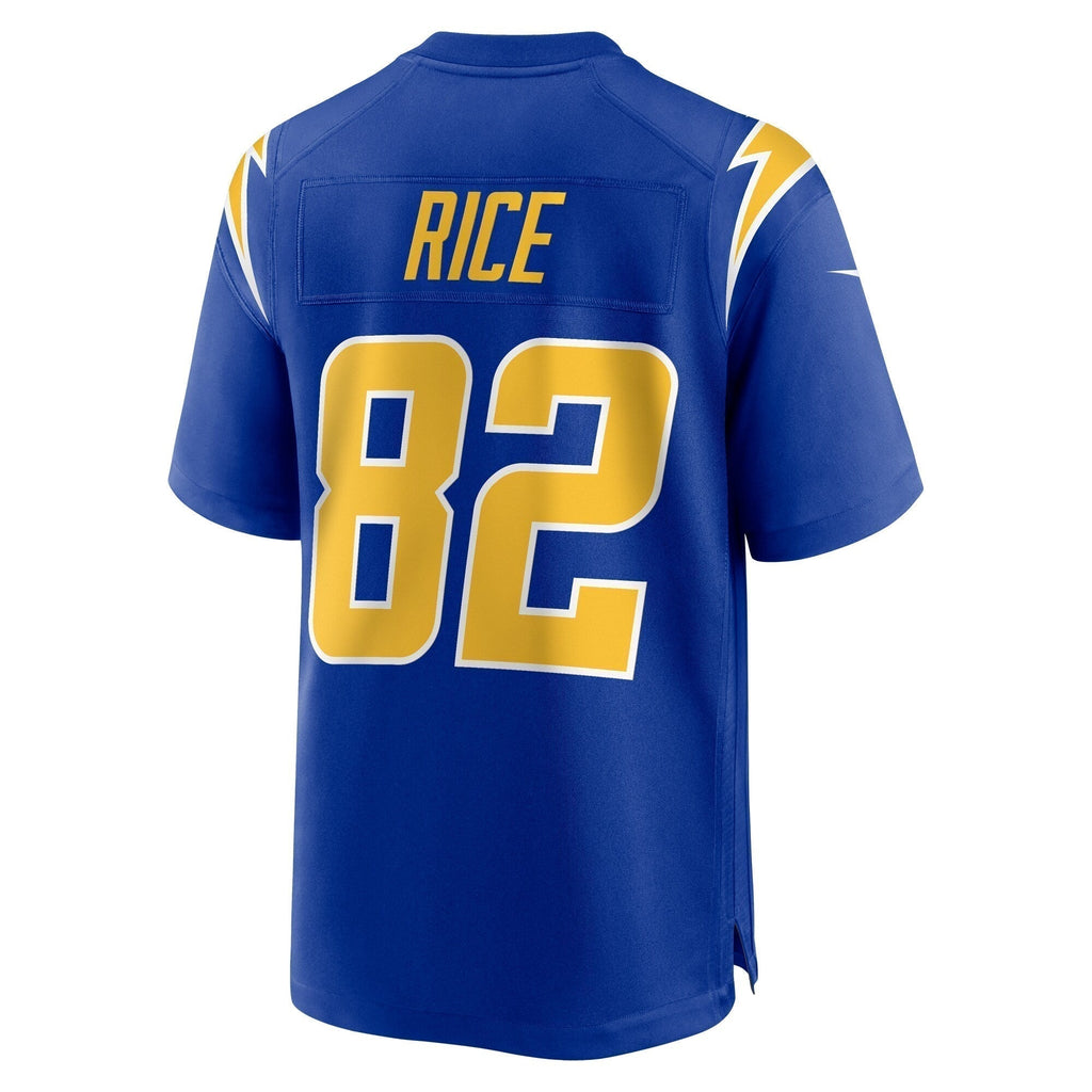 Brenden Rice Los Angeles Chargers  2024 NFL Draft 2nd Alternate Game   Jersey - Royal