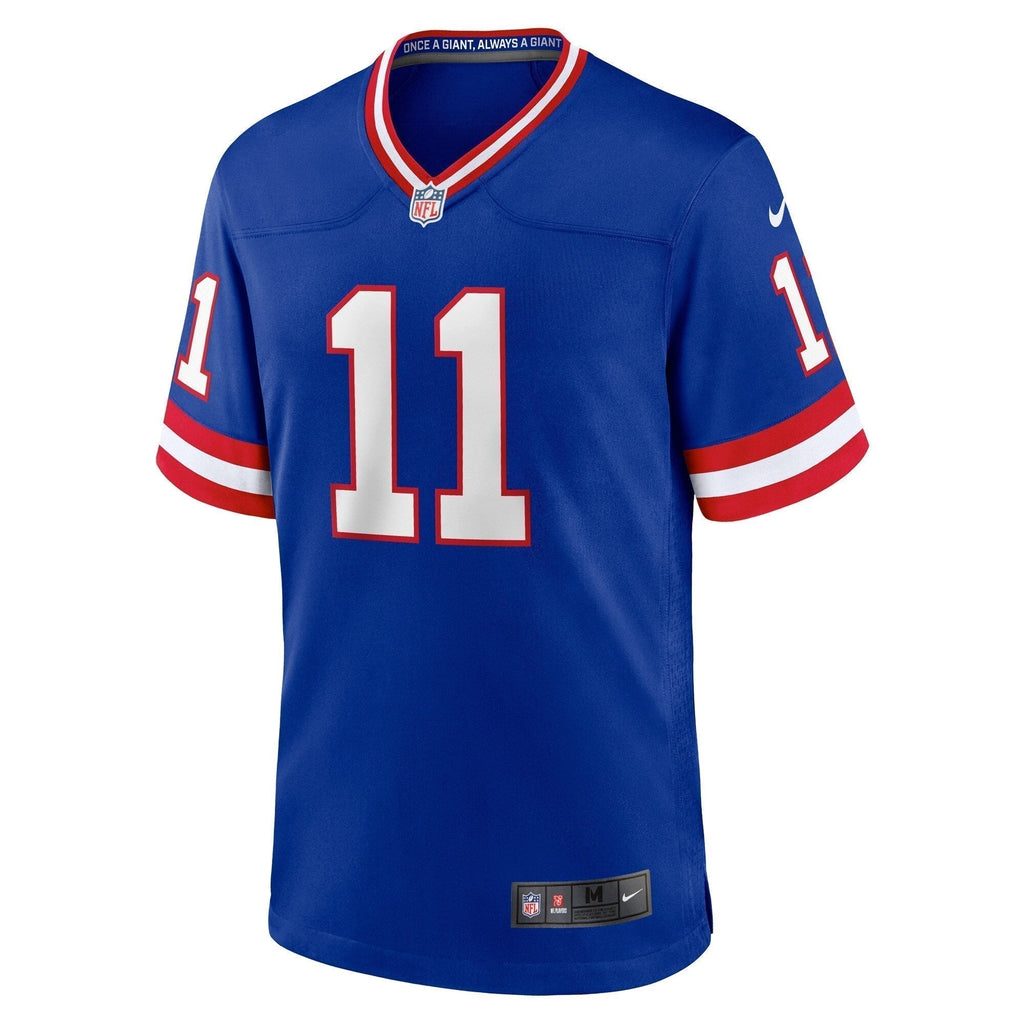 Phil Simms New York Giants  Classic Retired   Game Jersey - Royal
