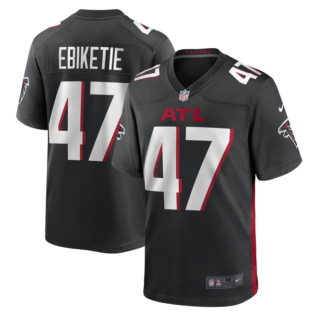 Arnold Ebiketie Atlanta Falcons  Game   Jersey - Black