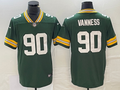 Men's Green Bay Packers Lukas Van Ness #90 Green 2023 NFL active First Round Pick Game Jerseys