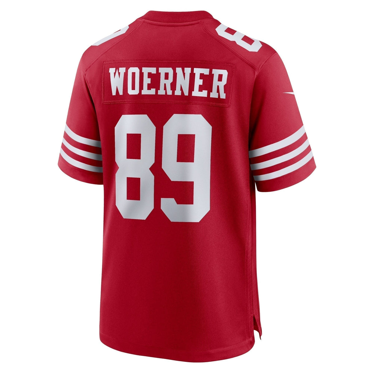 Charlie Woerner San Francisco 49ers   Game Jersey -  Scarlet