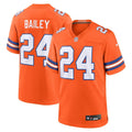 Champ Bailey Denver Broncos Mile High Collection 1977 Throwback Retired   Game Jersey - Orange