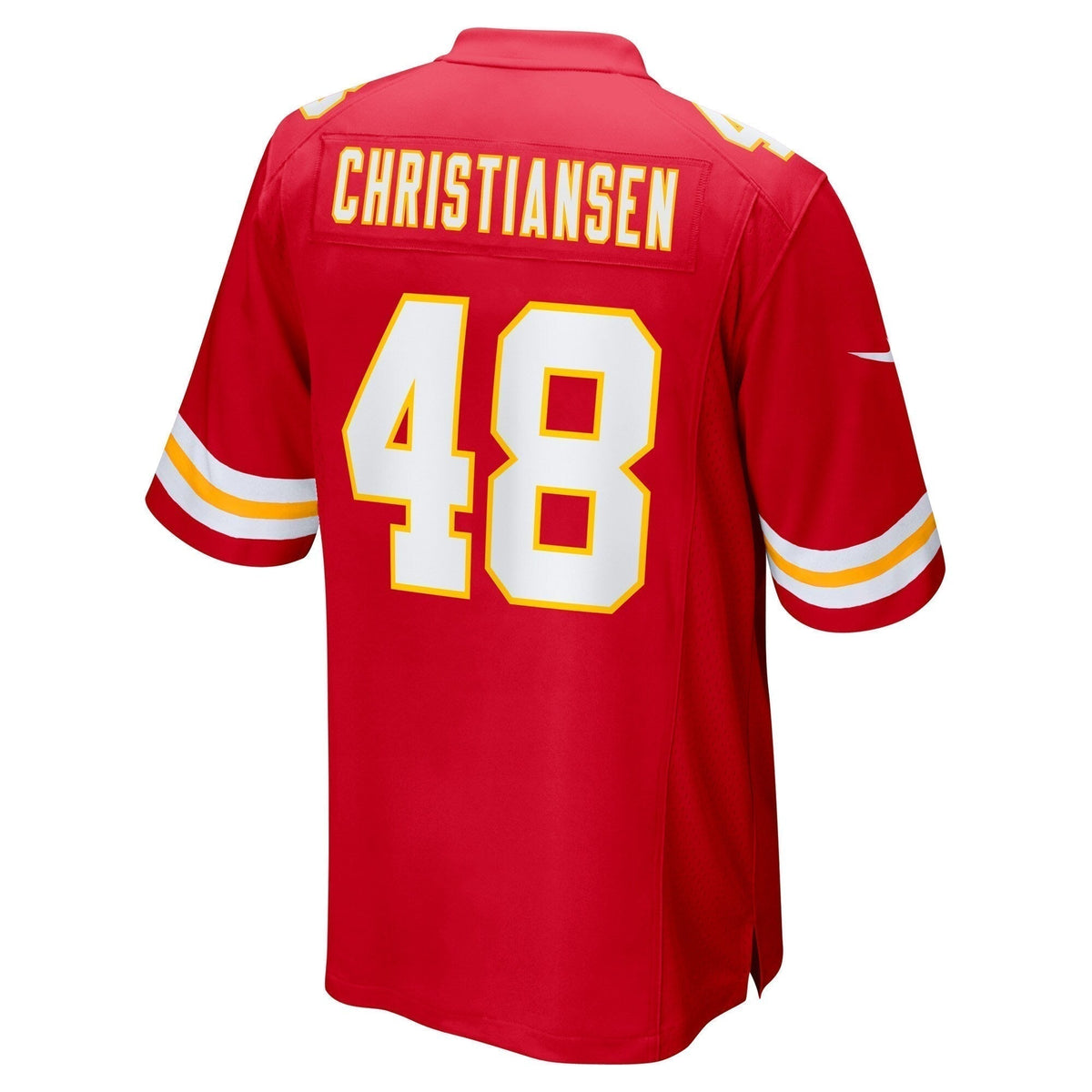 Cole Christiansen Kansas City Chiefs  Game   Jersey - Red