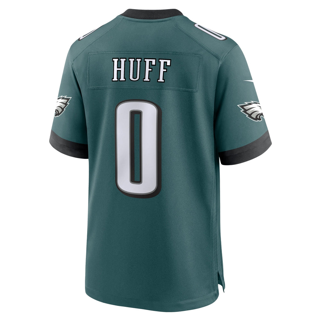 Bryce Huff Philadelphia Eagles  Game   Jersey - Midnight Green