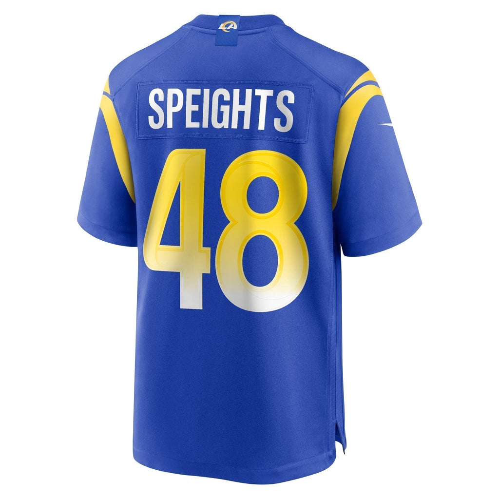 Omar Speights Los Angeles Rams  Game Jersey -  Royal