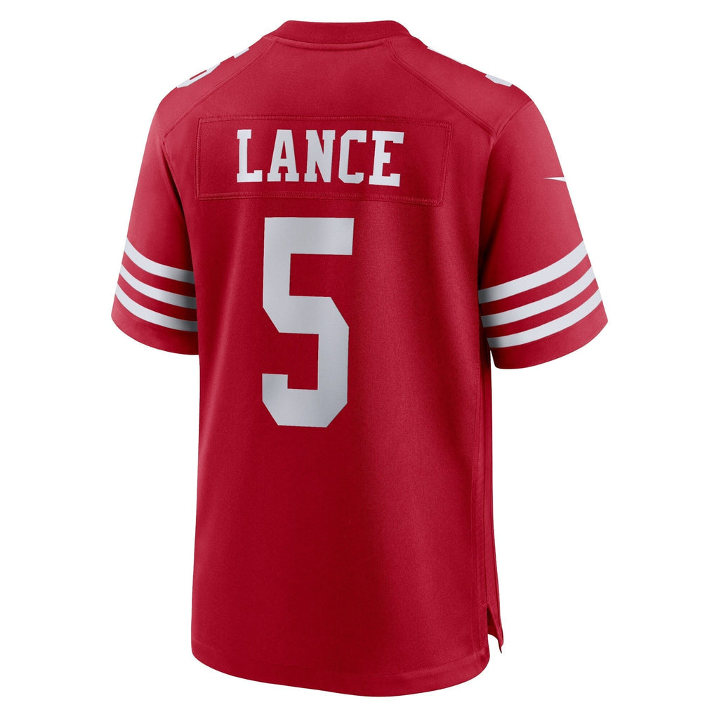 Trey Lance San Francisco 49ers  Game   Jersey - Scarlet