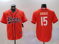 Men's Chicago Bears Rome Odunze Orange Game Jersey