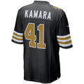 NO.Saints #41 Alvin Kamara Black Alternate Game Jersey